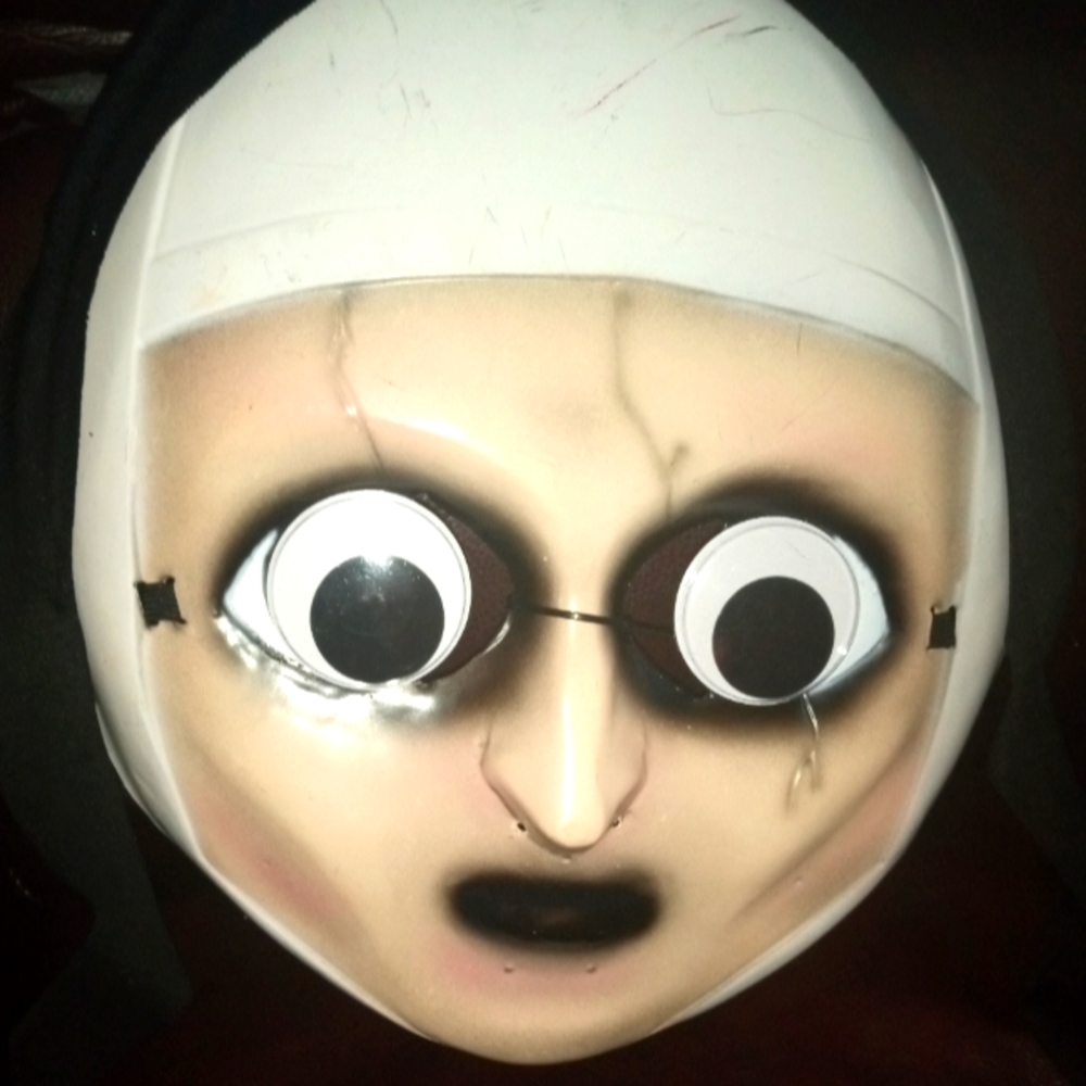 Scary Nun Halloween mask